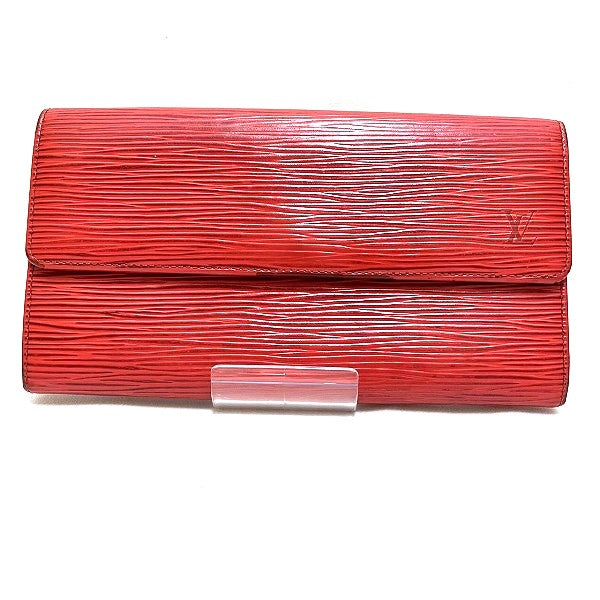 Louis Vuitton Epi Leather Pochette Long Wallet M6357E