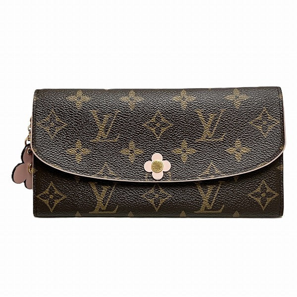 Louis Vuitton Monogram Emilie Flower Wallet M64202