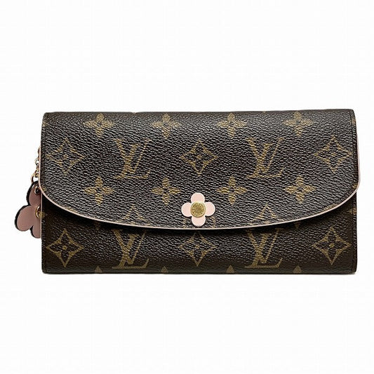 Louis Vuitton Monogram Emilie Flower Wallet M64202