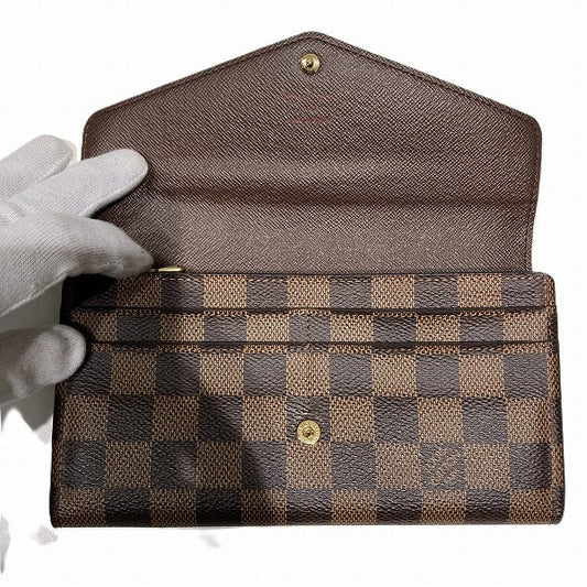 Louis Vuitton Damier Portefeuille Sarah Wallet N63209