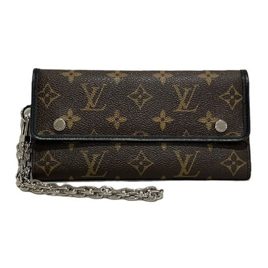 Louis Vuitton Monogram Macassar Long Wallet M60168