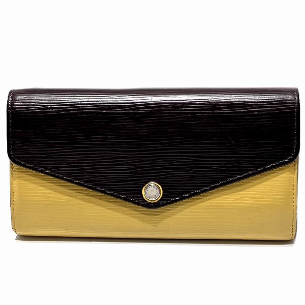 Louis Vuitton Epi Portefeuille Sarah Bicolor Wallet