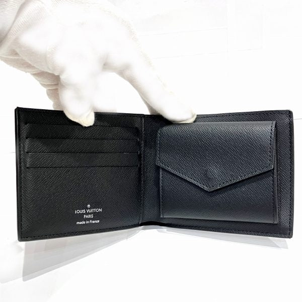 Louis Vuitton Monogram Eclipse Marco Wallet M62545