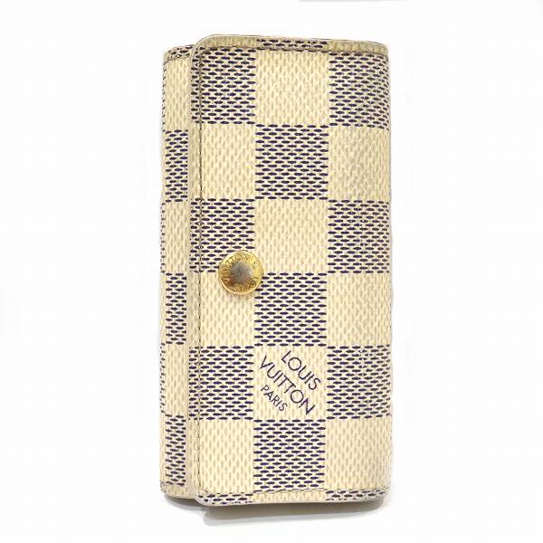 Louis Vuitton Damier Azur Key Case N60386
