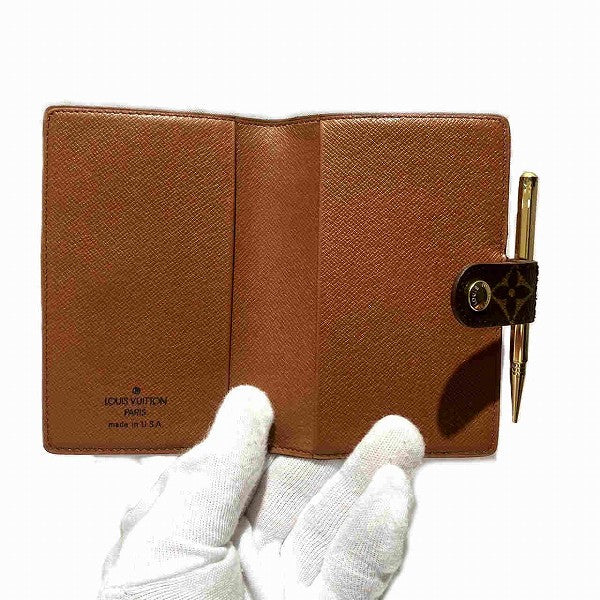 Louis Vuitton Monogram Agenda Mini R20007 Notebook Cover