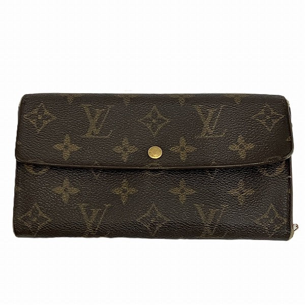 Louis Vuitton Monogram Sarah Long Wallet M61734