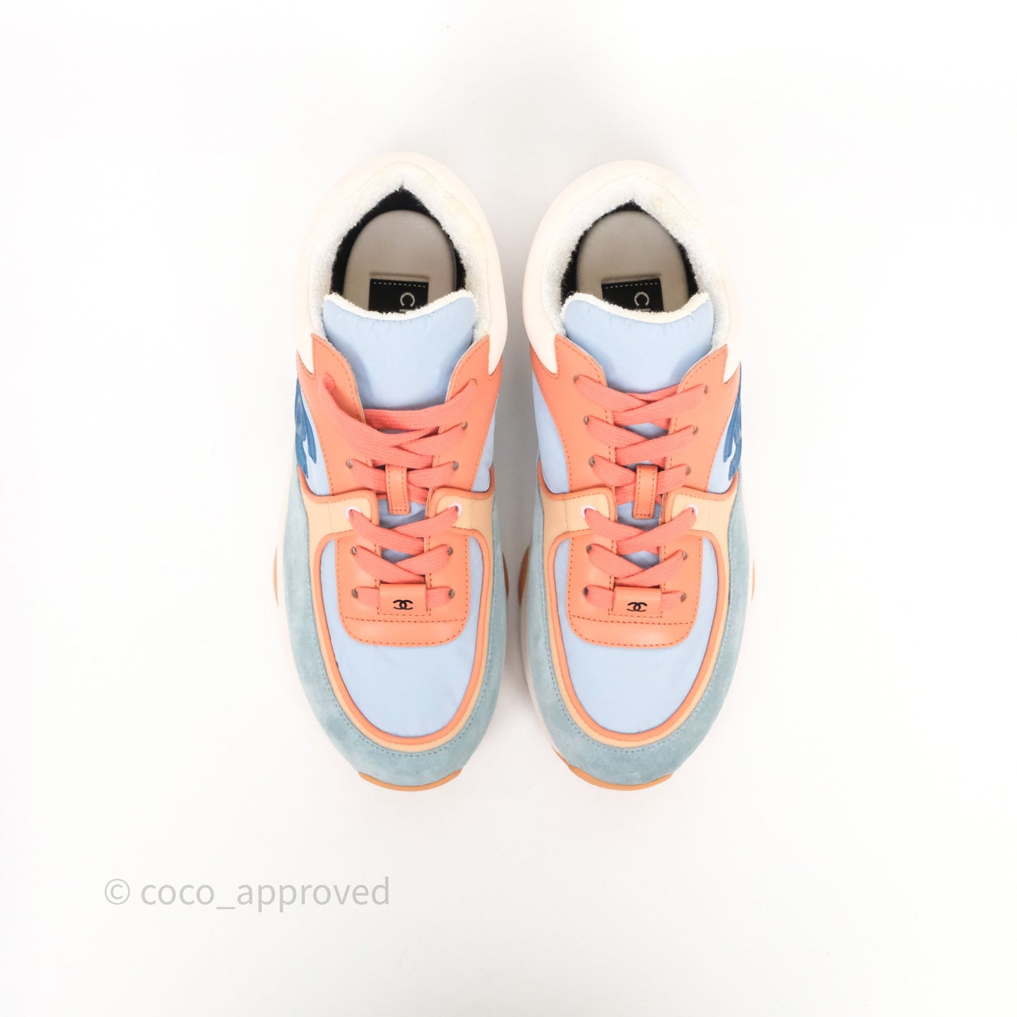 Chanel CC Sneakers Multicolor Size 38