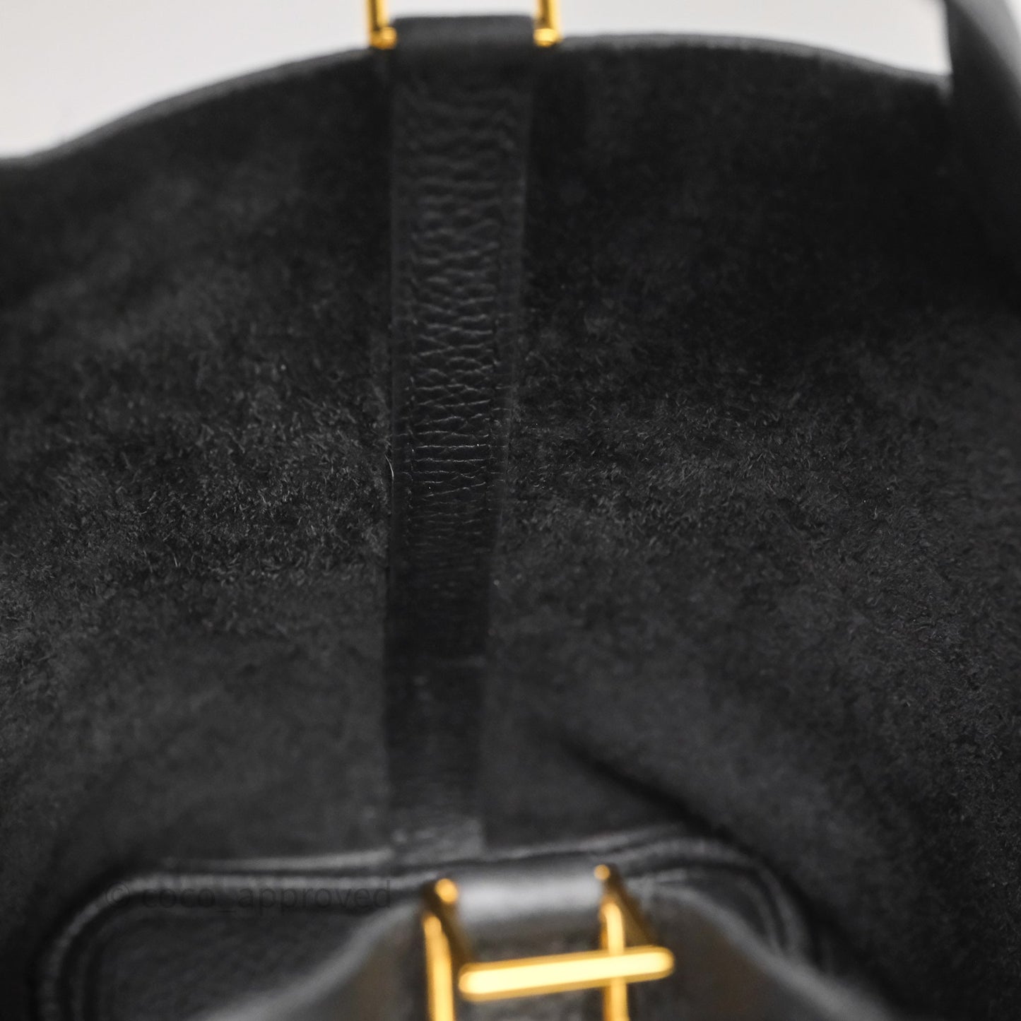 Hermès Picotin Lock 18 Noir Black 89 Clemence Gold Hardware
