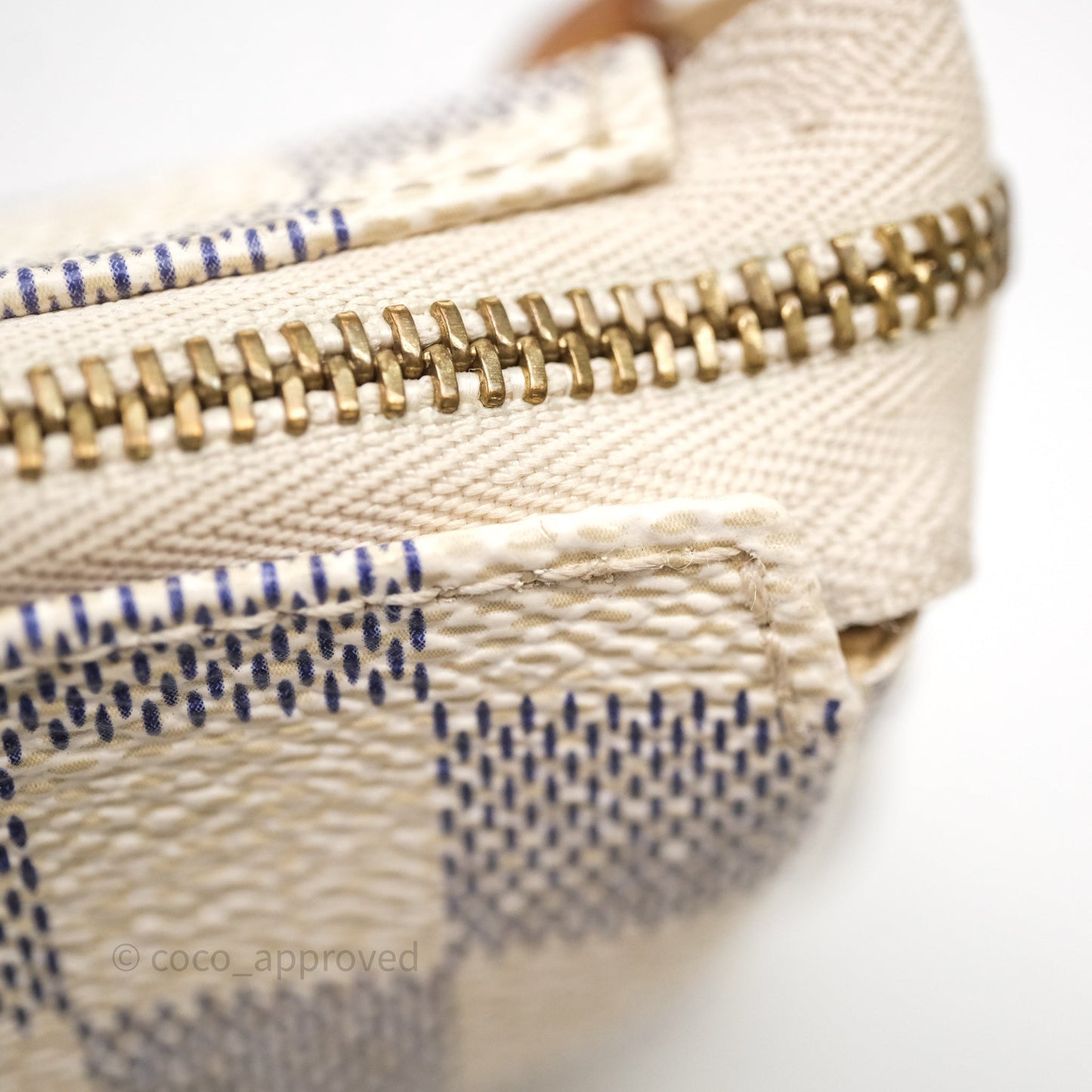 Louis Vuitton Eva Damier Azur Canvas Shoulder Bag