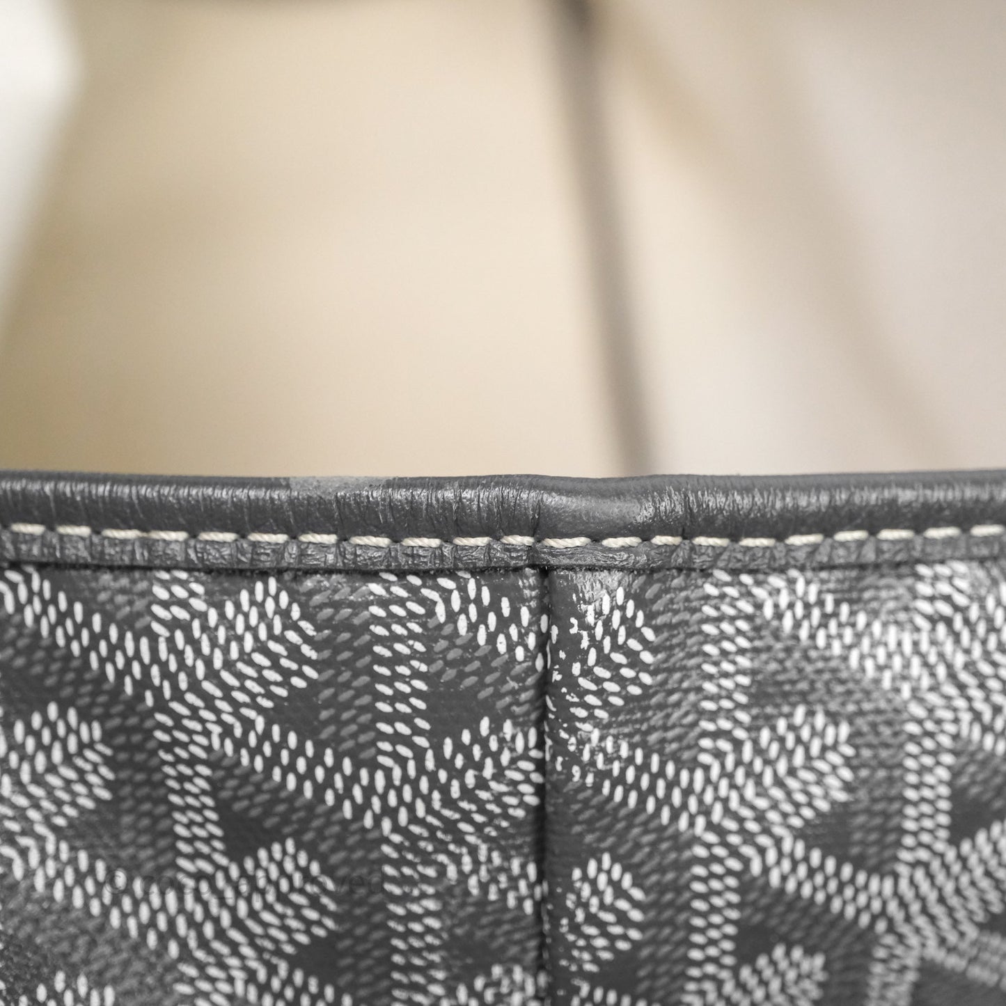 Goyard St Louis Tote PM Grey