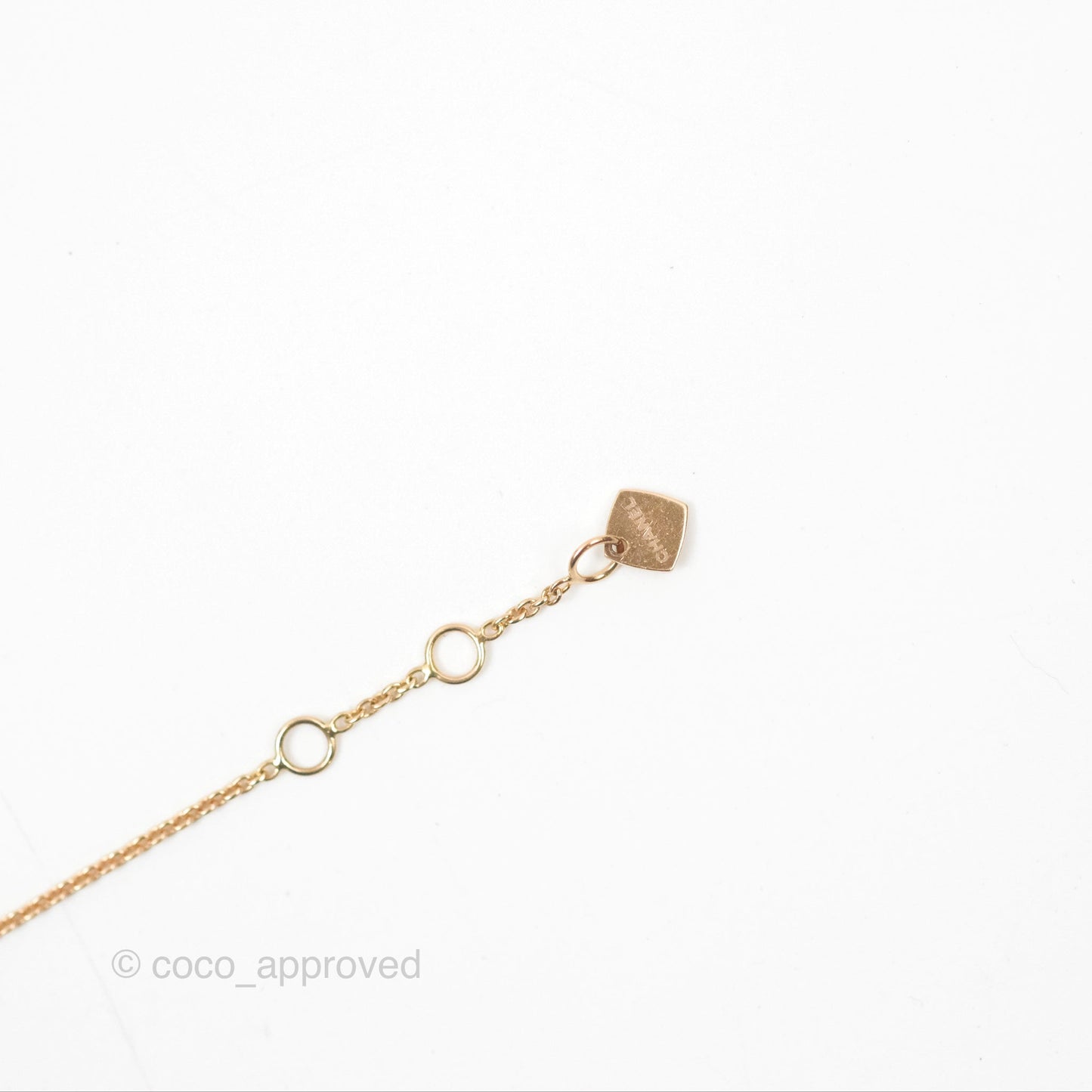 Chanel Coco Crush Bracelet Beige Gold Hardware