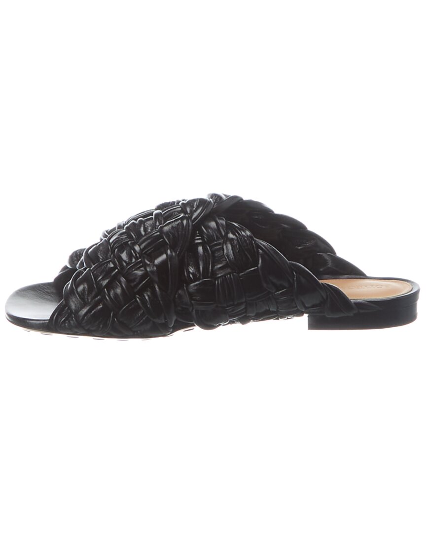 Luxury Bottega Veneta The Board Leather Sandal