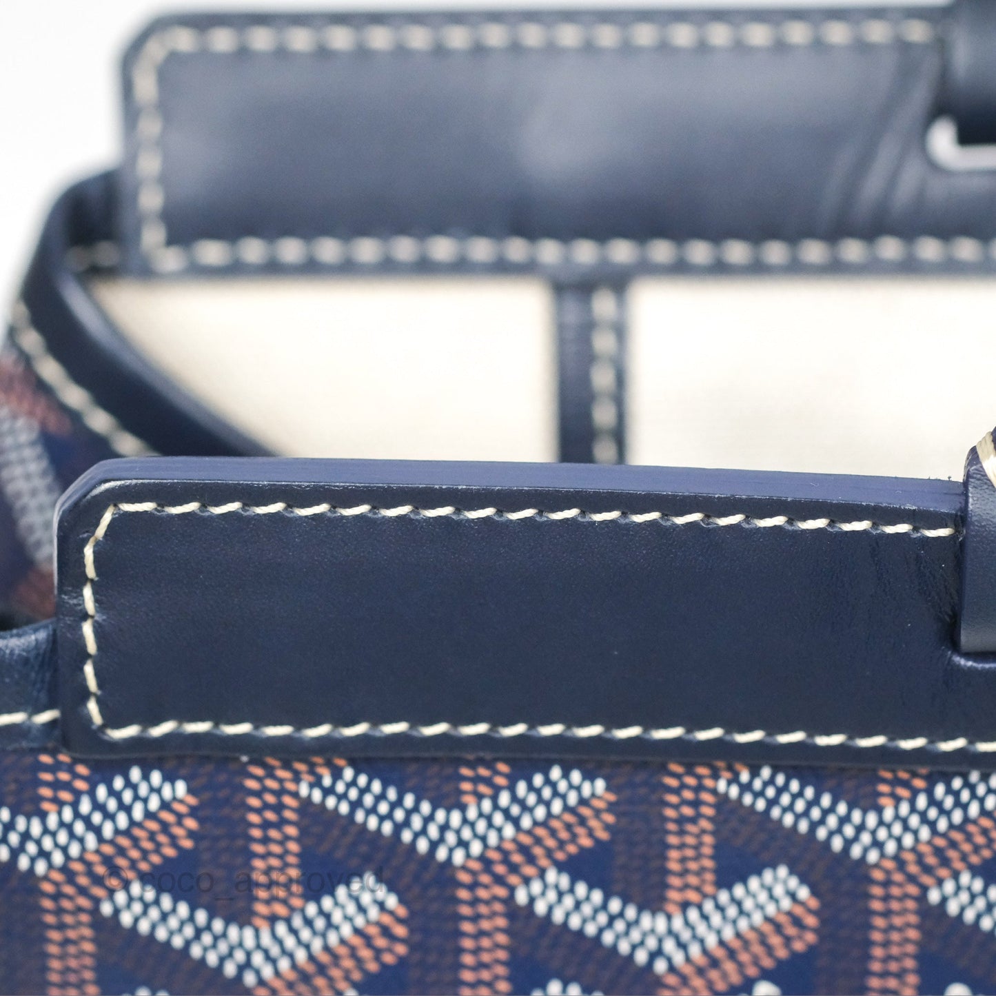 Goyard Goyardine Bellechasse PM Navy