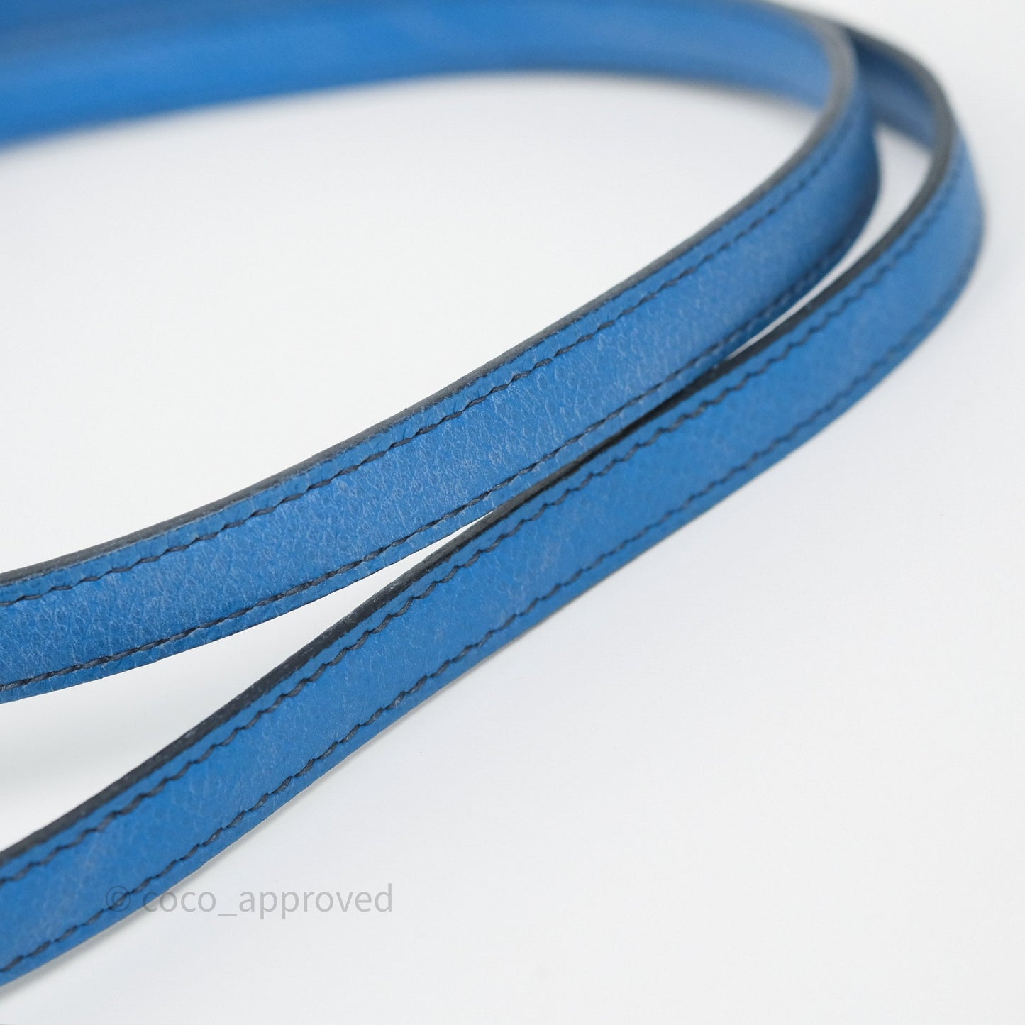 Hermès Constance Mini 18cm Bleu Izmir 7W Epsom Gold Hardware