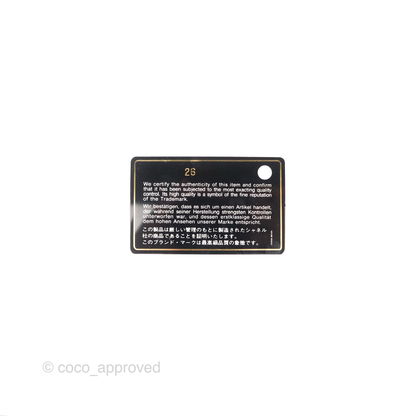 Chanel Paris-Hamburg Charms Mini Rectangular Flap Black 18C