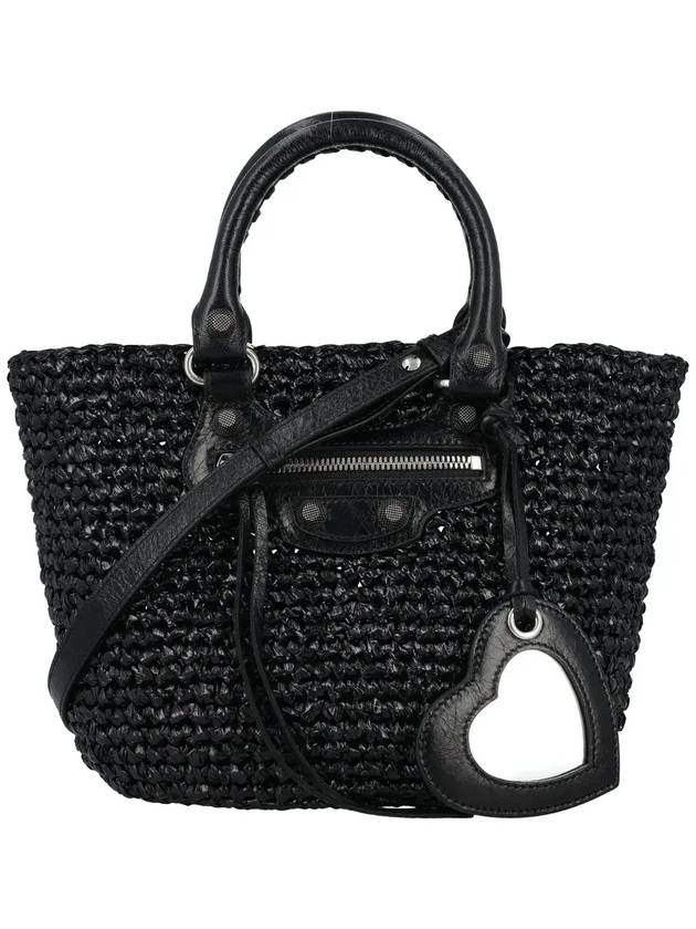 Luxury Balenciaga Le Cagole Small Tote Bag Black