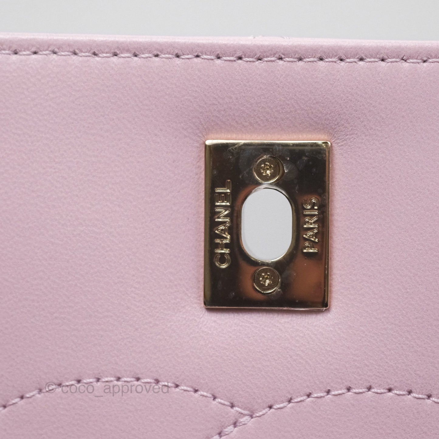 Chanel Small Trendy CC Mauve Pink Lambskin Gold Hardware