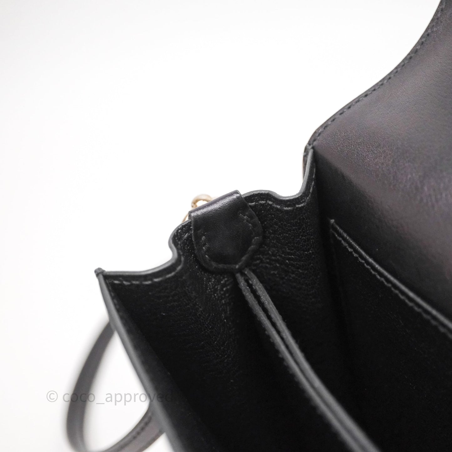 Hermès Roulis Mini 18 Black Noir 89 Palladium Hardware