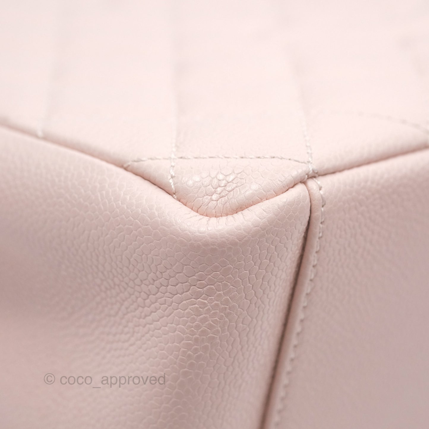 Chanel GST Pink Caviar Silver Hardware