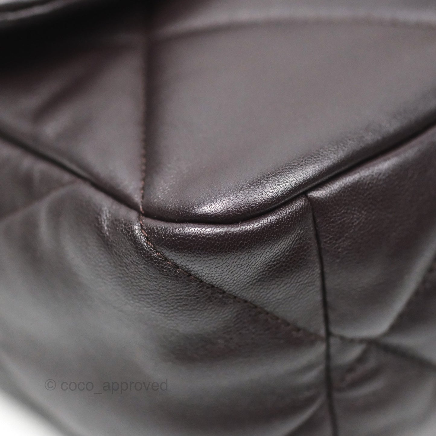 Chanel 19 Medium Dark Brown Mixed Hardware