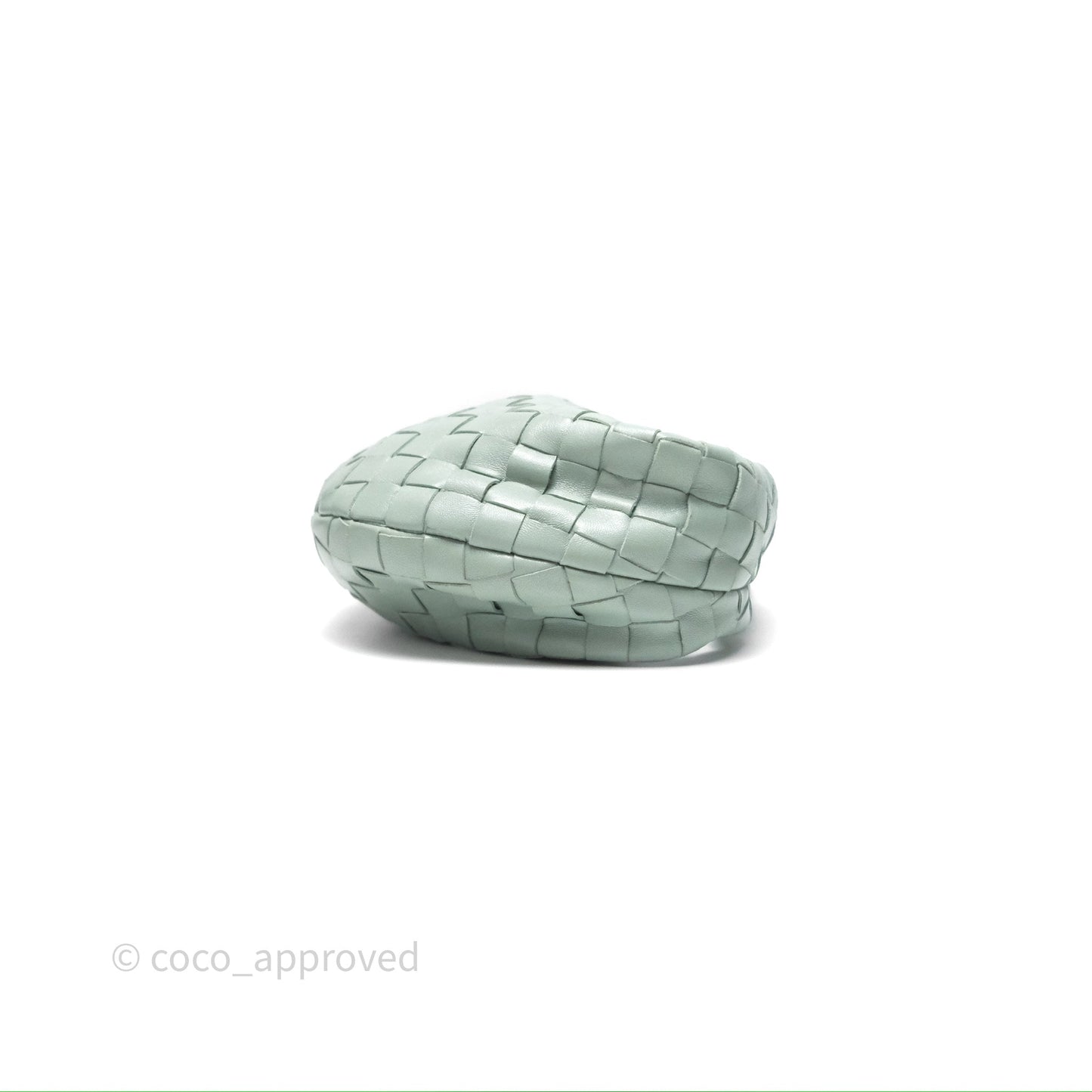 Bottega Veneta Mini Jodie Bag Intrecciato Green Lambskin Gold Hardware⁣⁣