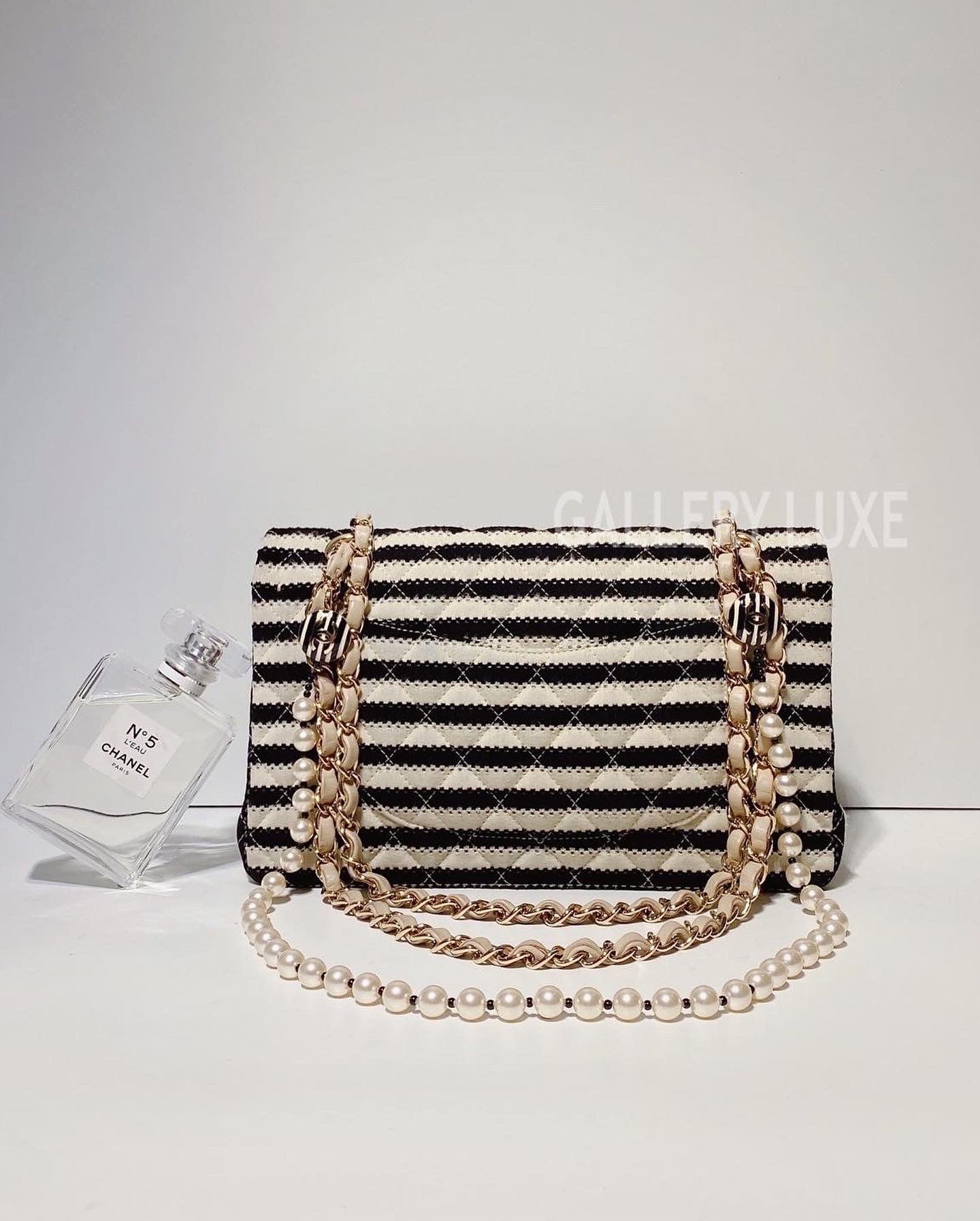 No.3341-Chanel Jersey Coco Sailor Flap Bag