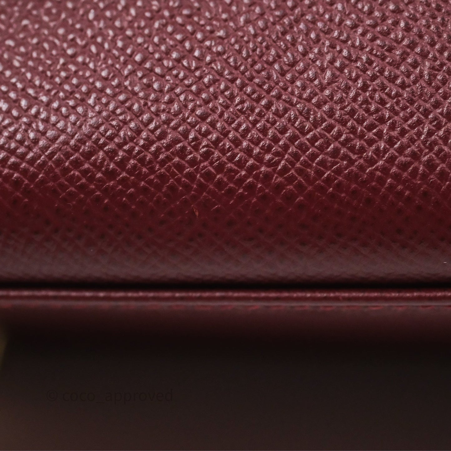 Hermès Sellier Kelly 25 Rouge H Epsom Gold Hardware