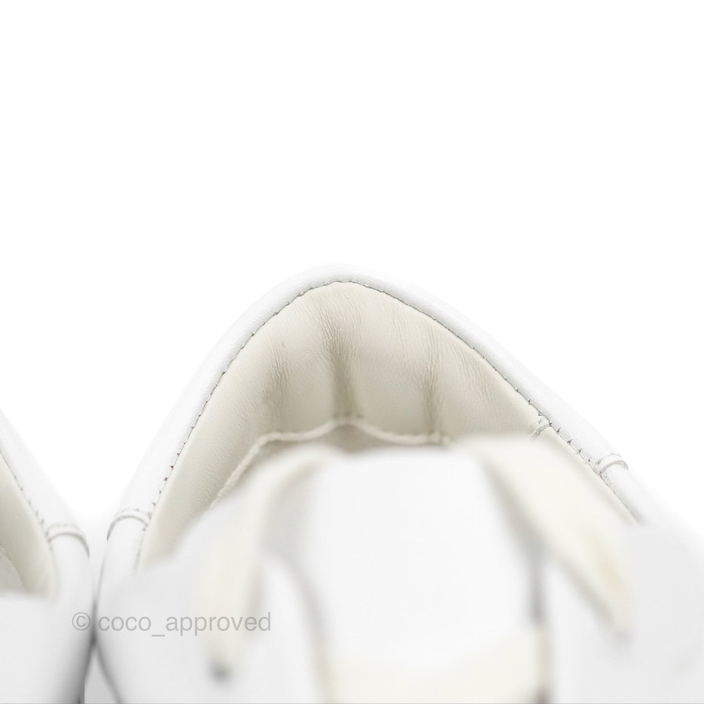 Hermès Day Sneaker Kelly Blanc Palladium Size 35.5