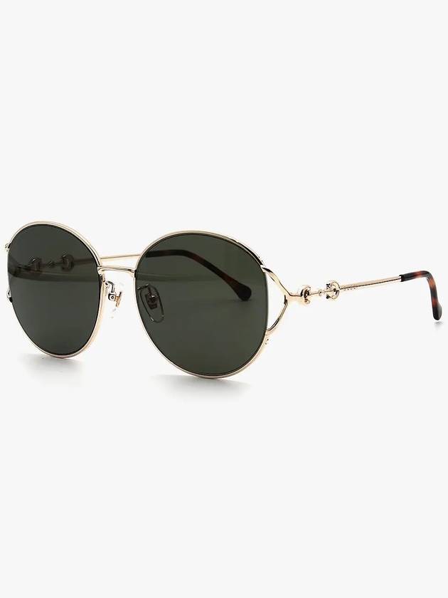 Luxury Gucci Trending 2025 Eyewear Gold Sunglasses Green