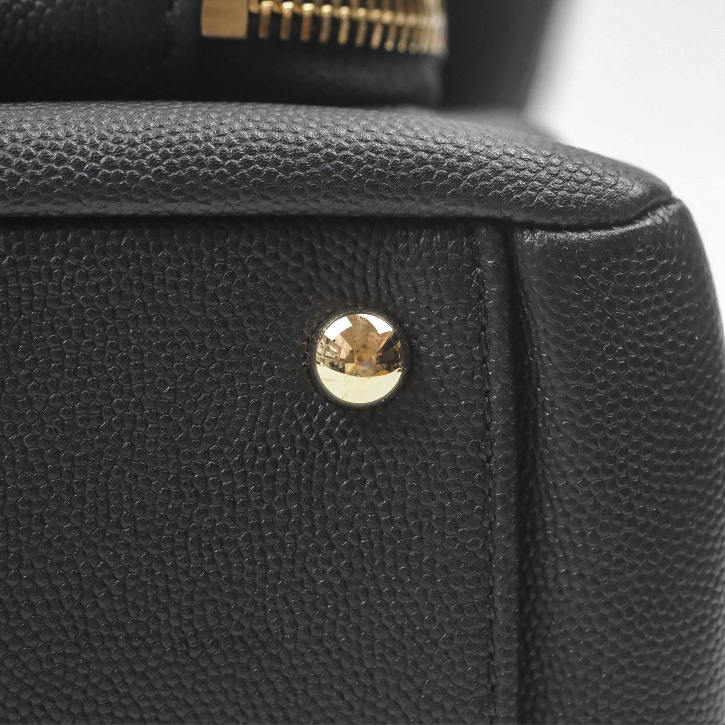 Chanel Quilted Large Business Affinity Flap Black Caviar Gold Hardware