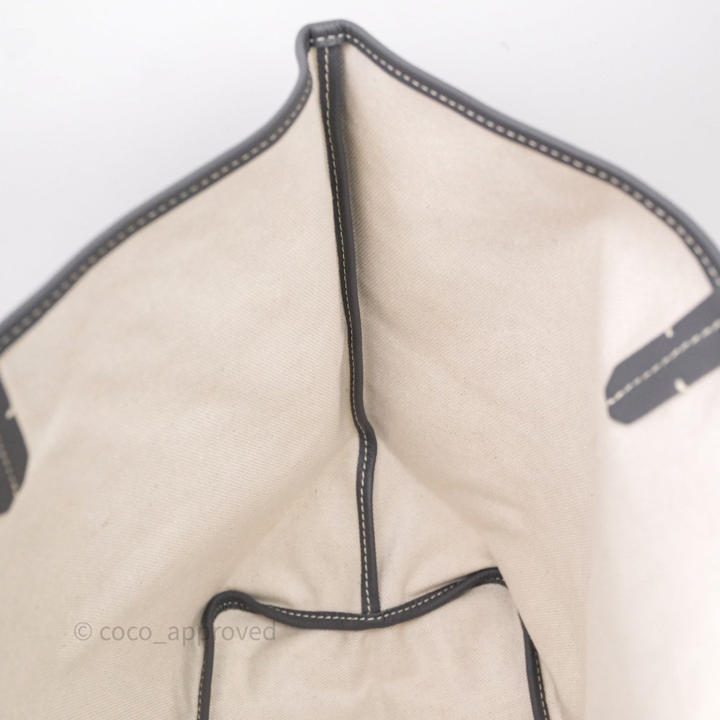 Goyard St Louis Tote PM Grey