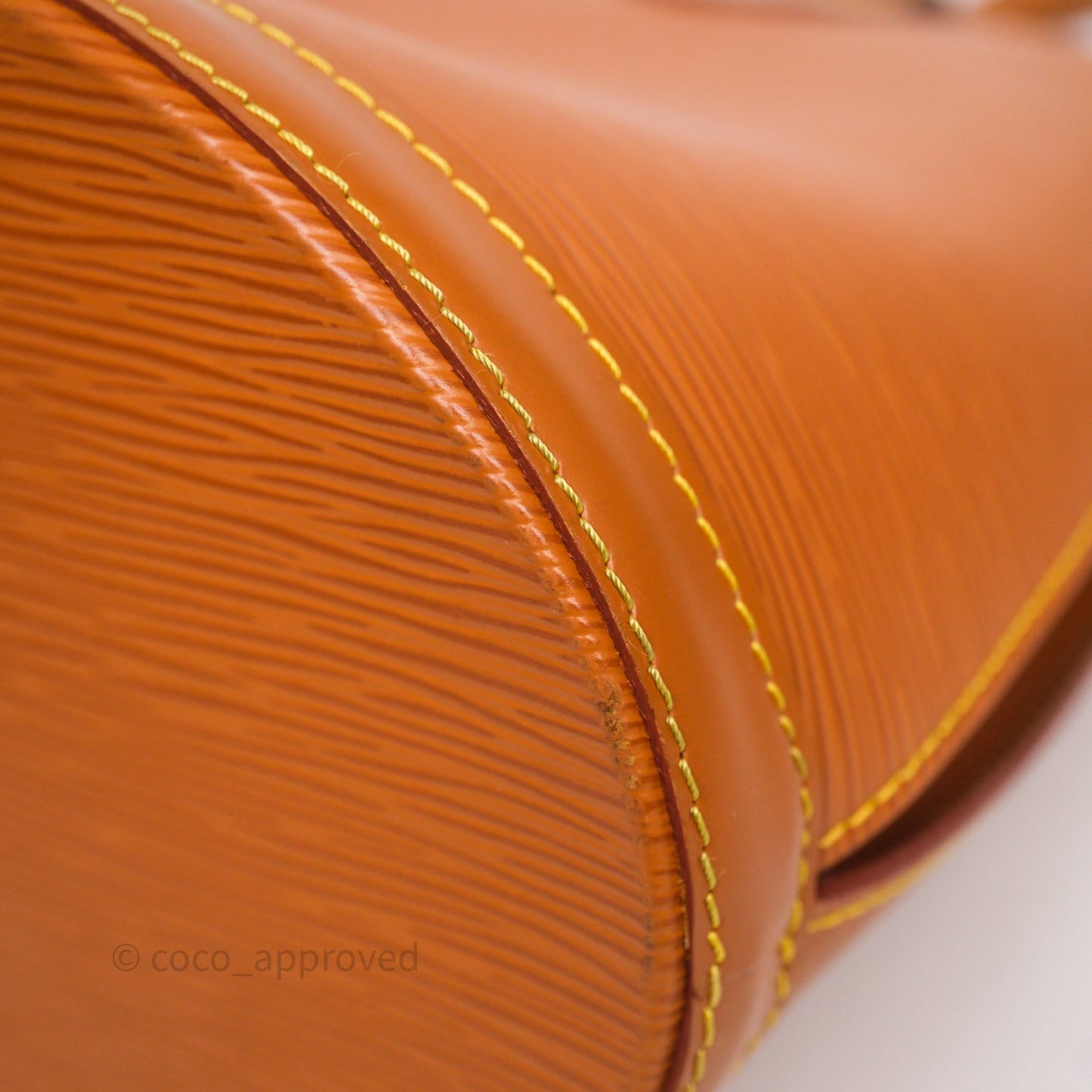 Louis Vuitton Cluny Shoulder Bag Brown Epi