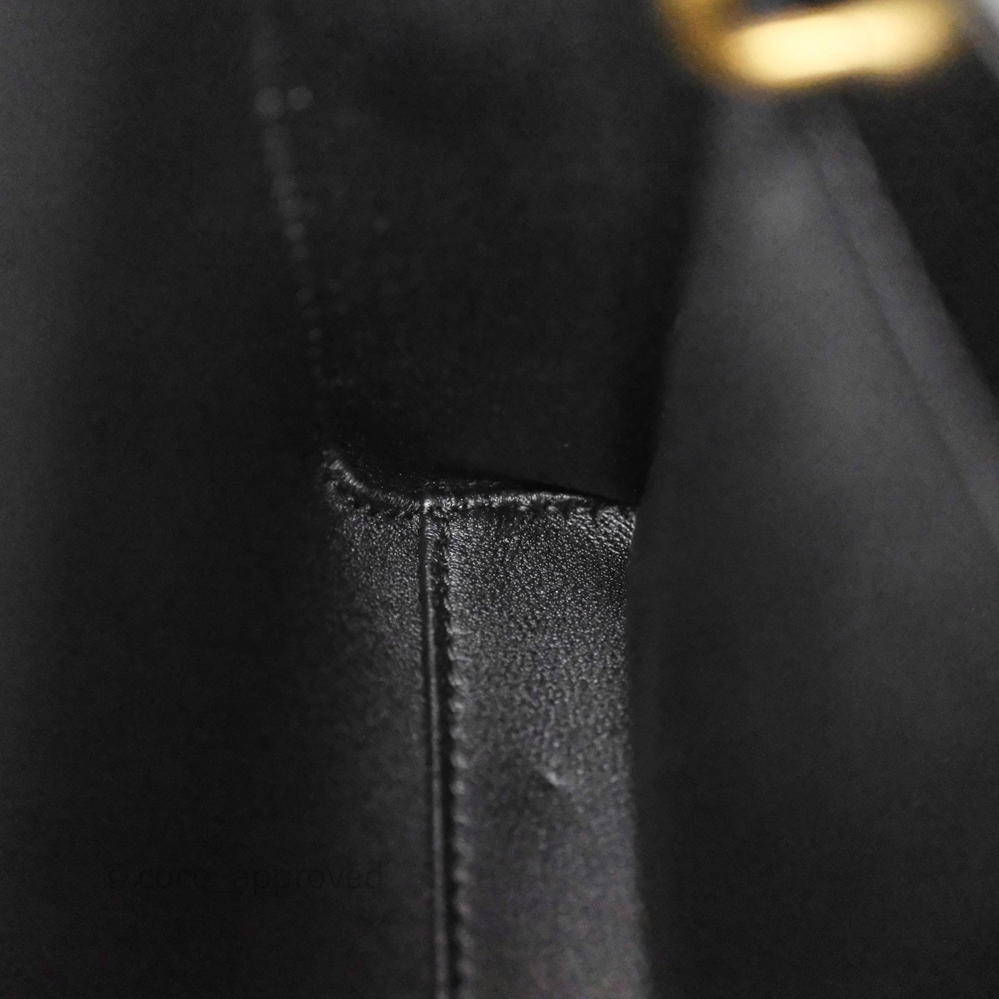 Celine Mini 16 Bag in Satinated Calfskin Black