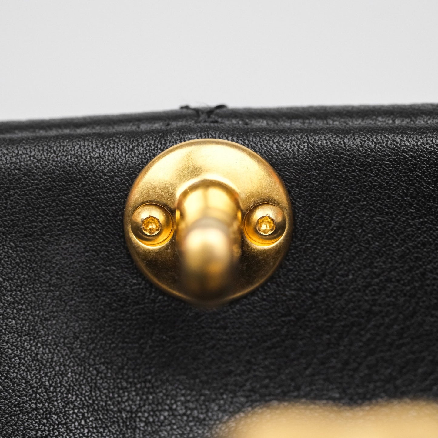Chanel Mini Backpack Black Crumpled Calfskin Aged Gold Hardware 23A