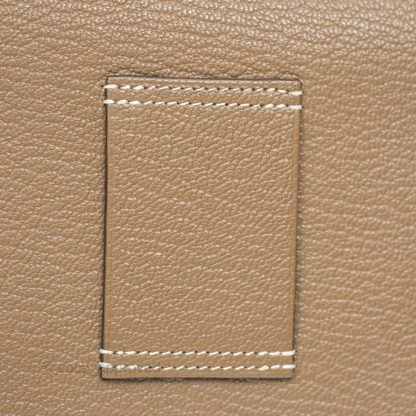 Hermès Roulis Slim Wallet Etoupe Chevre Mysore Palladium Hardware