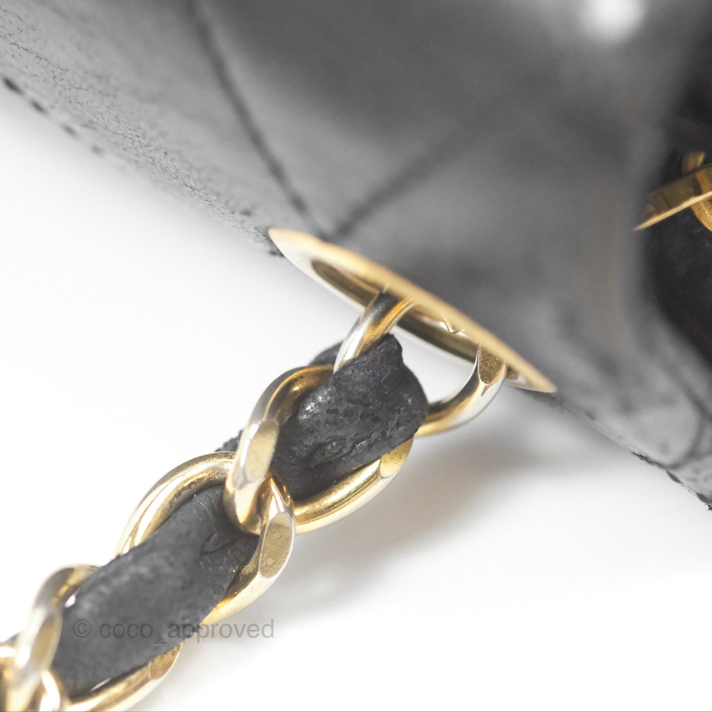 Chanel Vintage Mini Square Black Lambskin 24K Gold Hardware