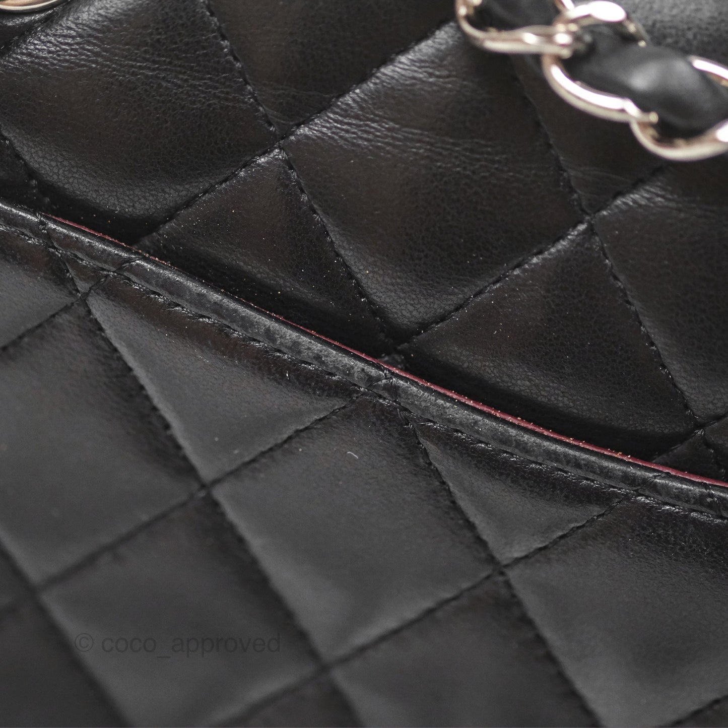 Chanel Small S/M Classic Flap Black Lambskin Silver Hardware