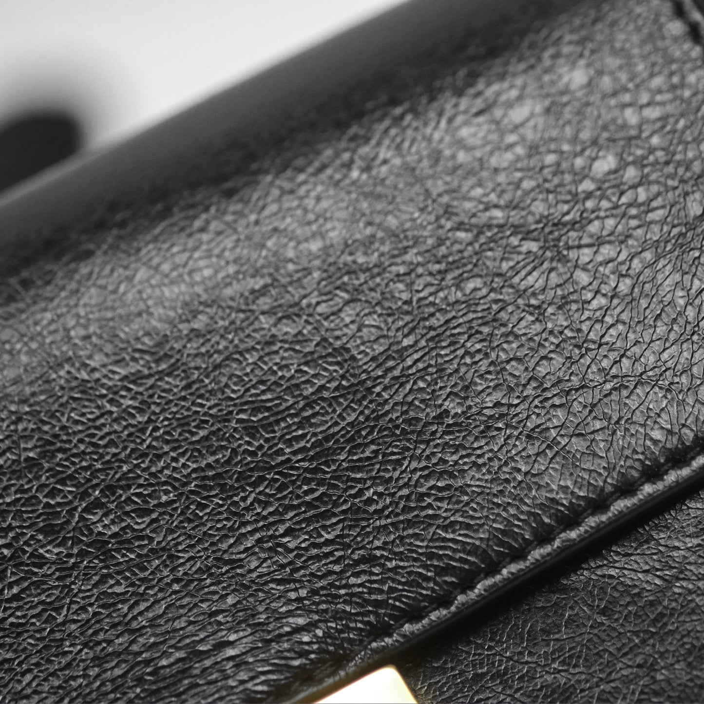 Fendi Baguette Belt Bag Black Lambskin Gold Hardware