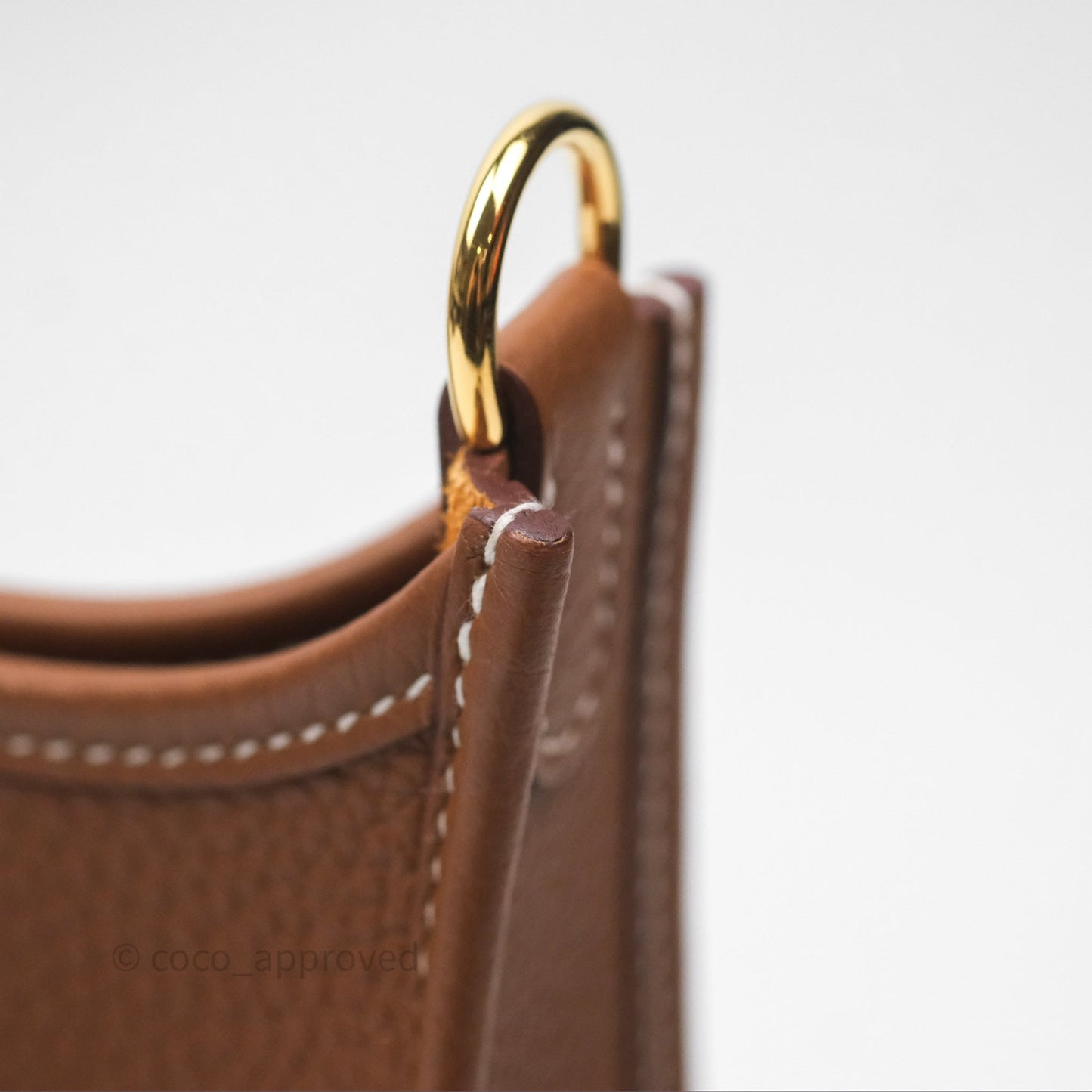 Hermès Mini Evelyne 16 Amazone Gold 37 Clemence Gold Hardware