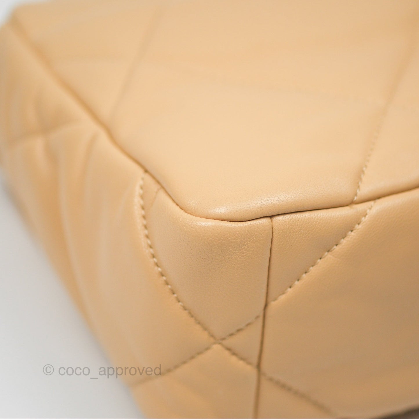 Chanel 19 Small Beige Mixed Hardware 22C