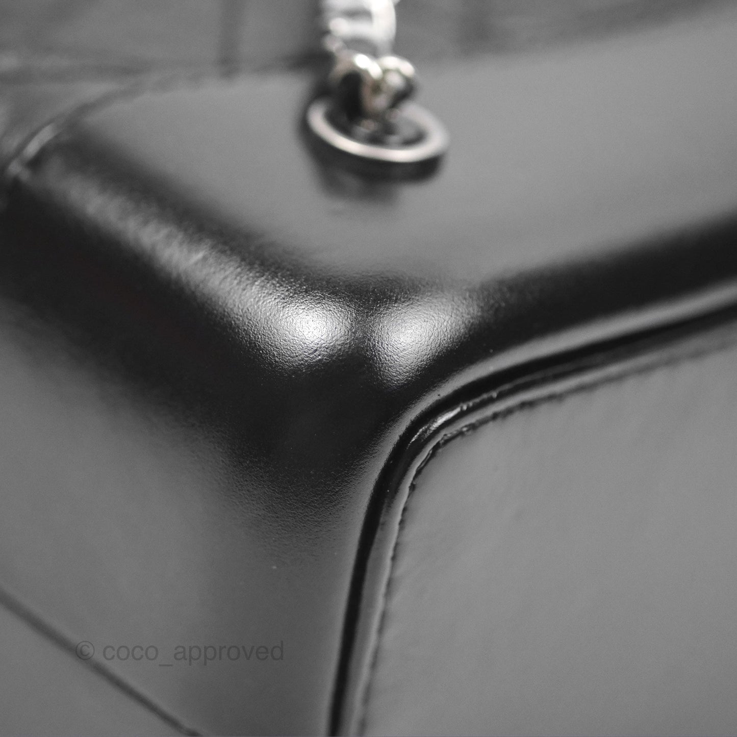 Chanel Small Gabrielle Backpack Black Aged Calfskin