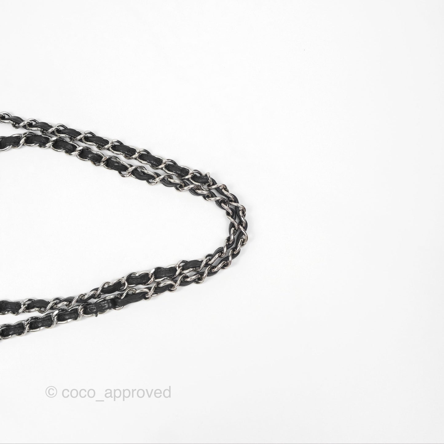 Chanel Jumbo Single Flap Black Caviar Silver Hardware⁣⁣