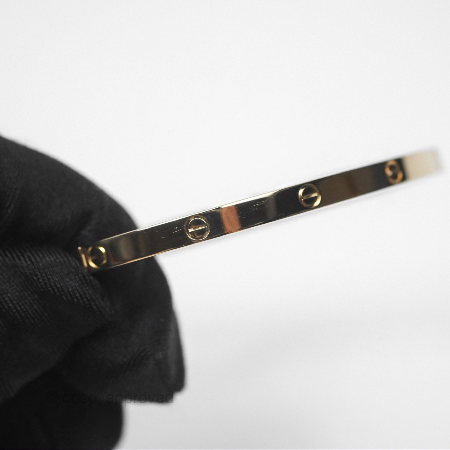 Cartier Small Love Bracelet Yellow Gold