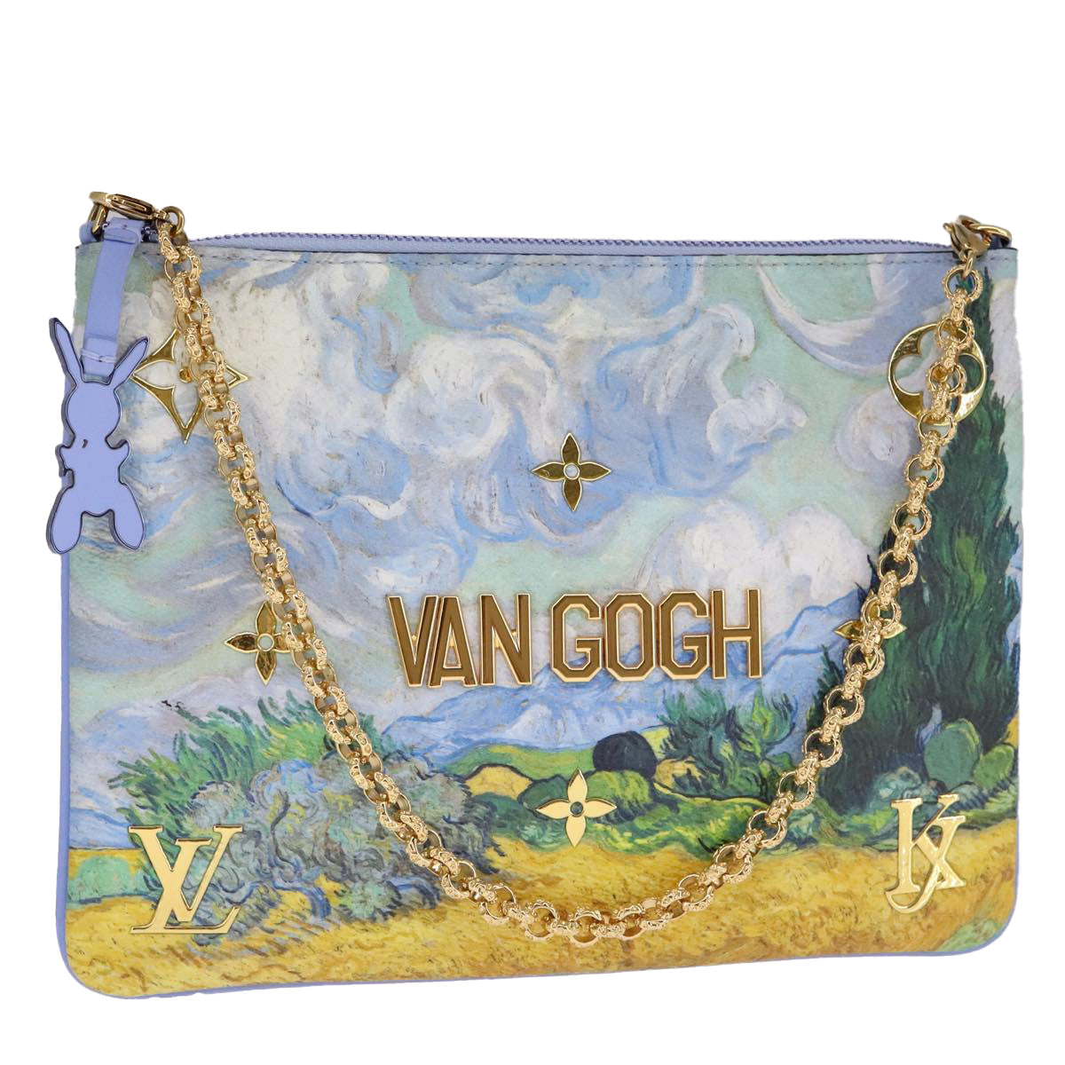 LOUIS VUITTON Masters Collection Pochette Pla Van Gogh Pouch M64620 108116S