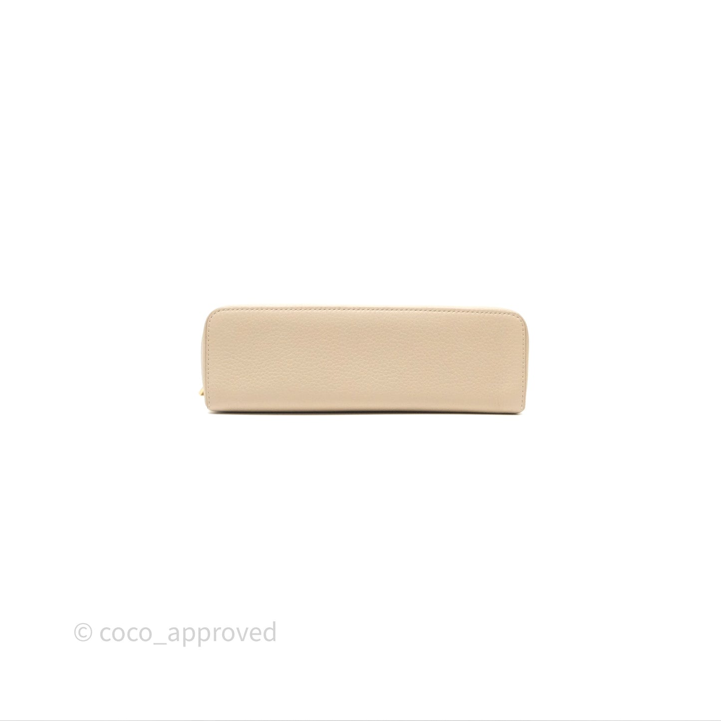 Loro Piana Extra Pocket L19 Cream Grained Calfskin Gold Hardware