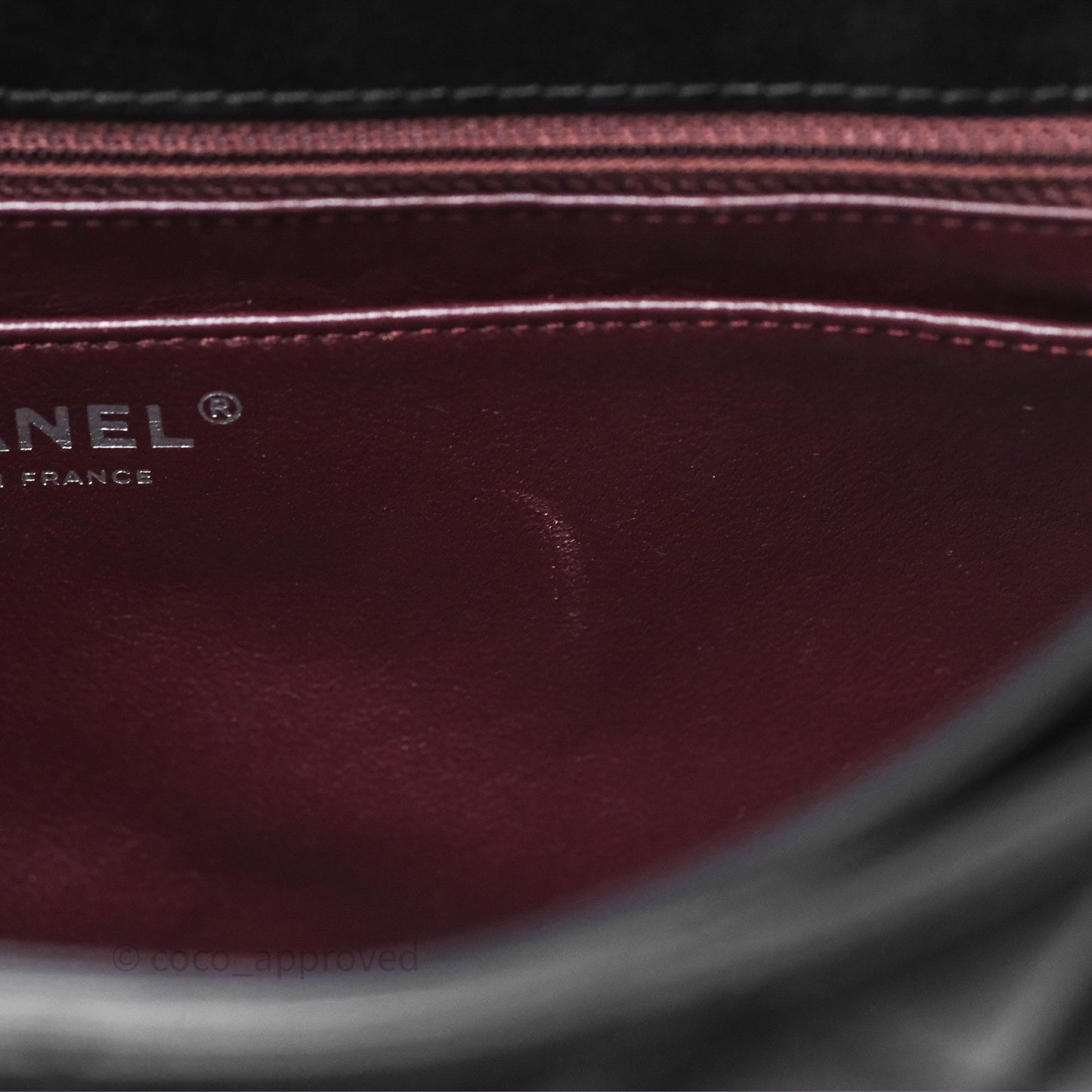 Chanel Quilted Large Prestige Top Handle Flap Calfskin Black Ruthenium Hardware