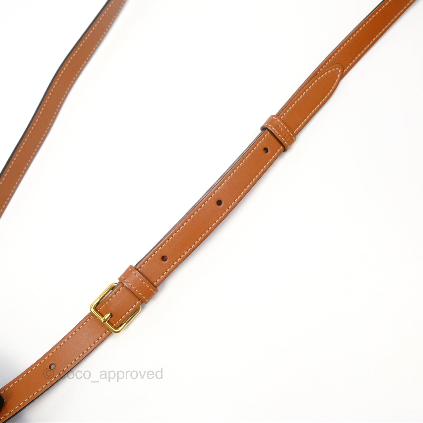 Celine Medium Folco Bag Triomphe Canvas Tan