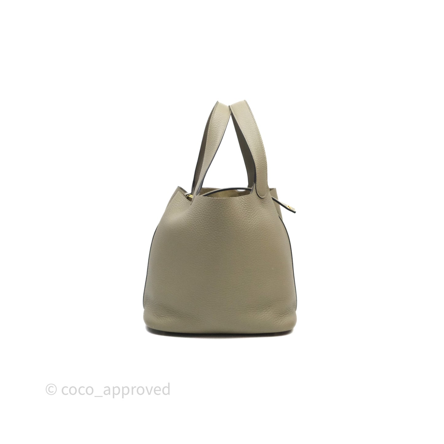 Hermès Picotin 22 Lock Sauge Gold Hardware