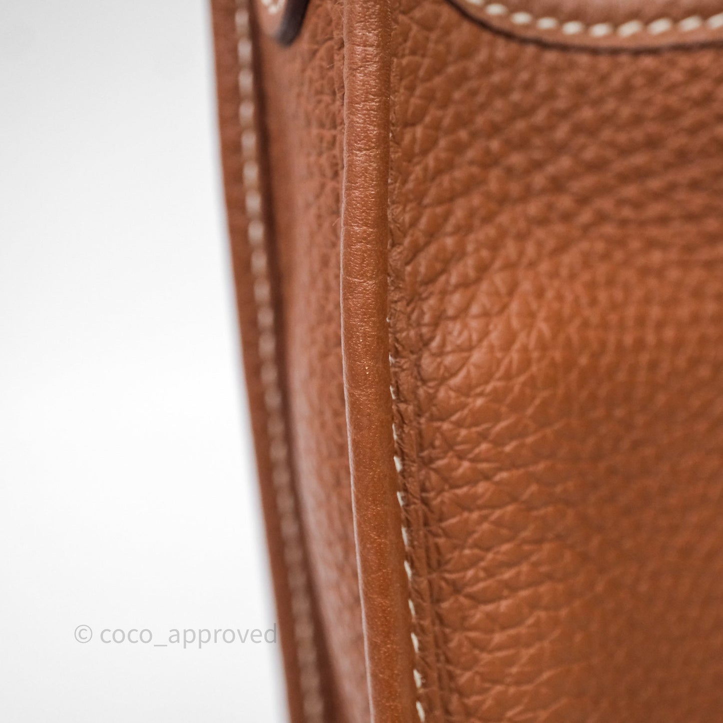 Hermès Mini Evelyne 16 Amazone Gold 37 Clemence Palladium Hardware