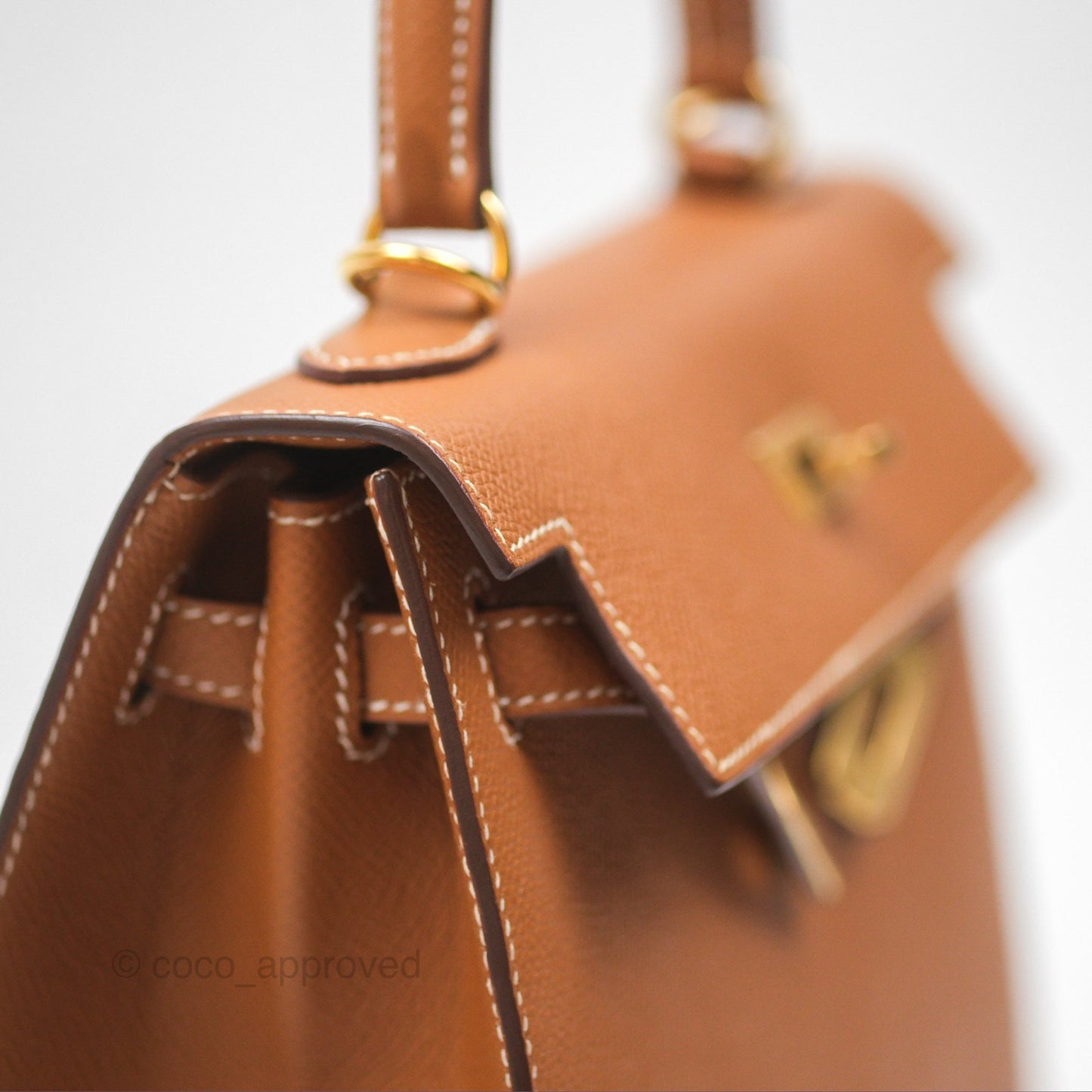 Hermès Kelly 25 Sellier Gold 37 Epsom Gold Hardware